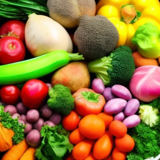 

The image shows a bowl of fresh, colorful vegetables, fruits, and grains, representing a balanced diet for pets. The vibrant colors of the food signify the nutritional benefits of a balanced diet for pets, which can help combat obesity and promote overall